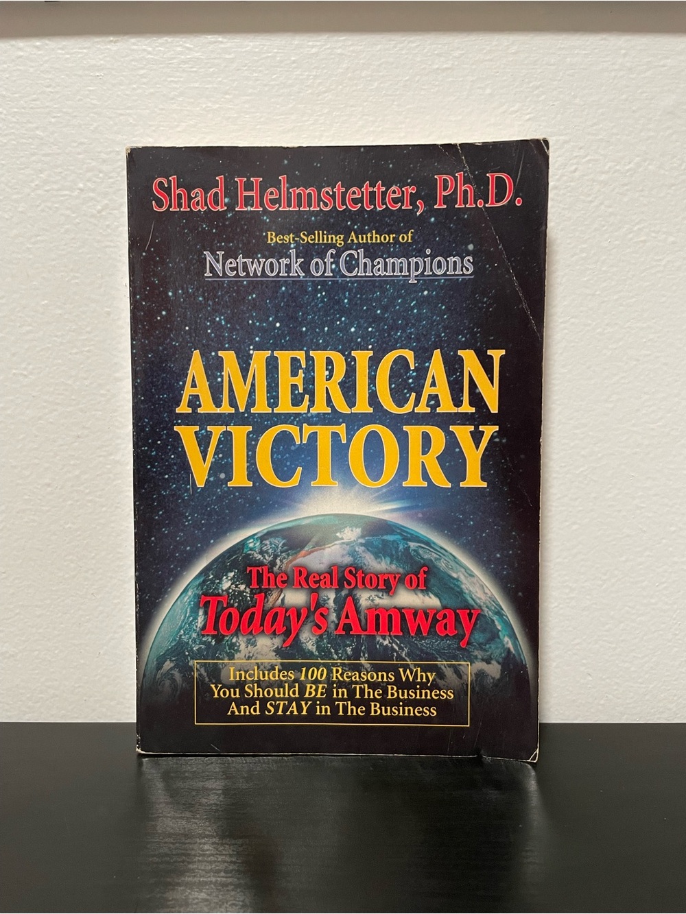American Victory Book Shad Helmstetter Paperback Business Amway Self-Help 1997